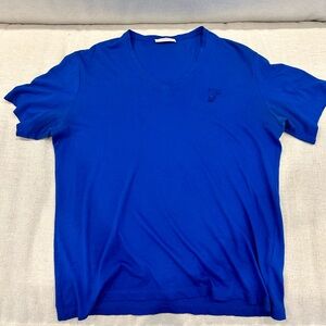 Men’s Versace blue shirt